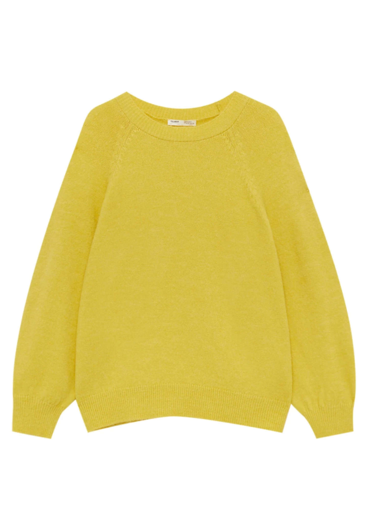 PULL & BEAR Soft - Trui - Yellow 6 PULL & BEAR Soft - Trui - Yellow - Afbeelding 6