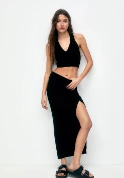 PULL & BEAR Midi With Slit - Kokerrok - Black 12 PULL & BEAR Midi With Slit - Kokerrok - Black -PULL BEAR Winkel 6b643ceb89914999957abf58b6ce2d69