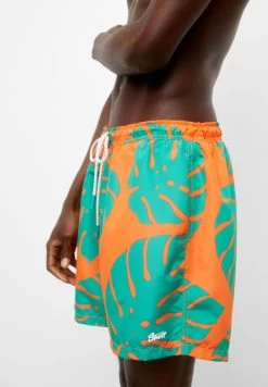 PULL & BEAR Palm Tree Print - Zwemshorts - Orange -PULL BEAR Winkel 6c0574619cdf4172975396647fb9fdff