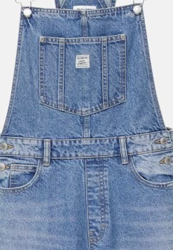 PULL & BEAR Basic- Tuinbroek - Blue Denim -PULL BEAR Winkel 6d37b0da19db4ef58a522138d127b35a