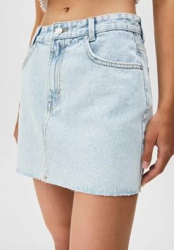 PULL & BEAR Jeansrok - Stone Blue Denim -PULL BEAR Winkel 6d76c44050bb4e1e9a0d9d2e6cb38e32
