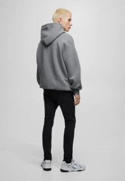 PULL & BEAR Jeans Skinny Fit - Mottled Dark Grey -PULL BEAR Winkel 6e146c74689345618895d14b083494b2