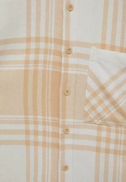 PULL & BEAR Check - Overhemd - Orange -PULL BEAR Winkel 6e52f446c53d411a9e3d9324a07e07c3