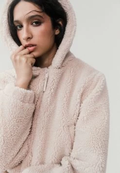 PULL & BEAR Teddy - Jas - Mottled Beige -PULL BEAR Winkel 6f99d7c22f3140f385b3ef443f7840ba