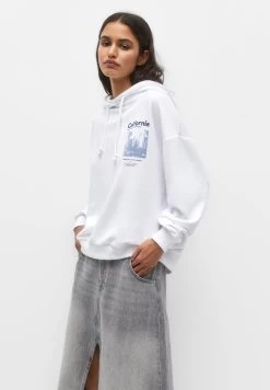 PULL & BEAR City Hoodie - Hoodie - White -PULL BEAR Winkel 706f0af9ea524764b197501eead43dde