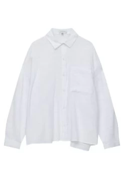 PULL & BEAR Rustic With Pocket - Overhemdblouse - White -PULL BEAR Winkel 710ca94ff19a4af7adffc5bddd7fea20