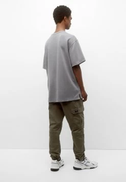 PULL & BEAR Basic Joggers - Cargobroek - Khaki 9 PULL & BEAR Basic Joggers - Cargobroek - Khaki -PULL BEAR Winkel 71242f74d69443e496debdf7b91987e8