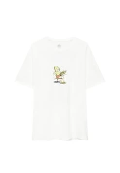 PULL & BEAR The Offspring - T-Shirt Print - White -PULL BEAR Winkel 7244c326a4444a15a3a5bcabcd034659