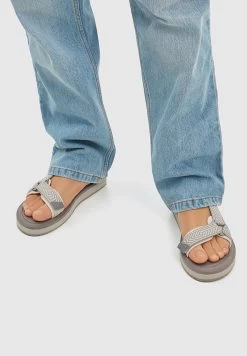 PULL BEAR Winkel 35 PULL & BEAR Printed Technical- Outdoorsandalen - Grey