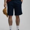 PULL & BEAR Rustic Bermuda - Shorts - Dark Blue
