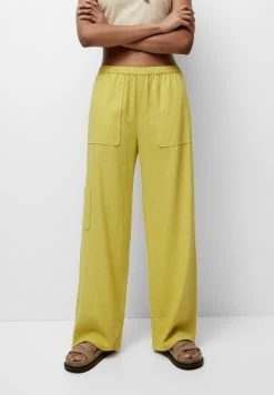 PULL & BEAR Loose-Fitting- Broek - Yellow