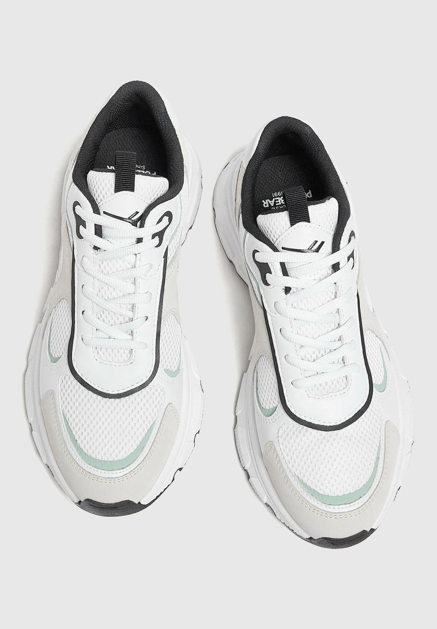 PULL & BEAR Mit Dicker Sohle - Sneakers Laag - Mottled Black 4 PULL & BEAR Mit Dicker Sohle - Sneakers Laag - Mottled Black - Afbeelding 4