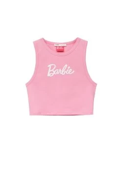 PULL & BEAR Barbie - Top - Pink -PULL BEAR Winkel 74f4e61bcf5b46d29ff348eccb059db8
