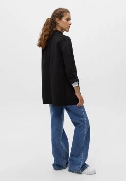 PULL & BEAR Jacket - Mantel - Black -PULL BEAR Winkel 75c9f2a9834246beb2eeb064bbd3534f