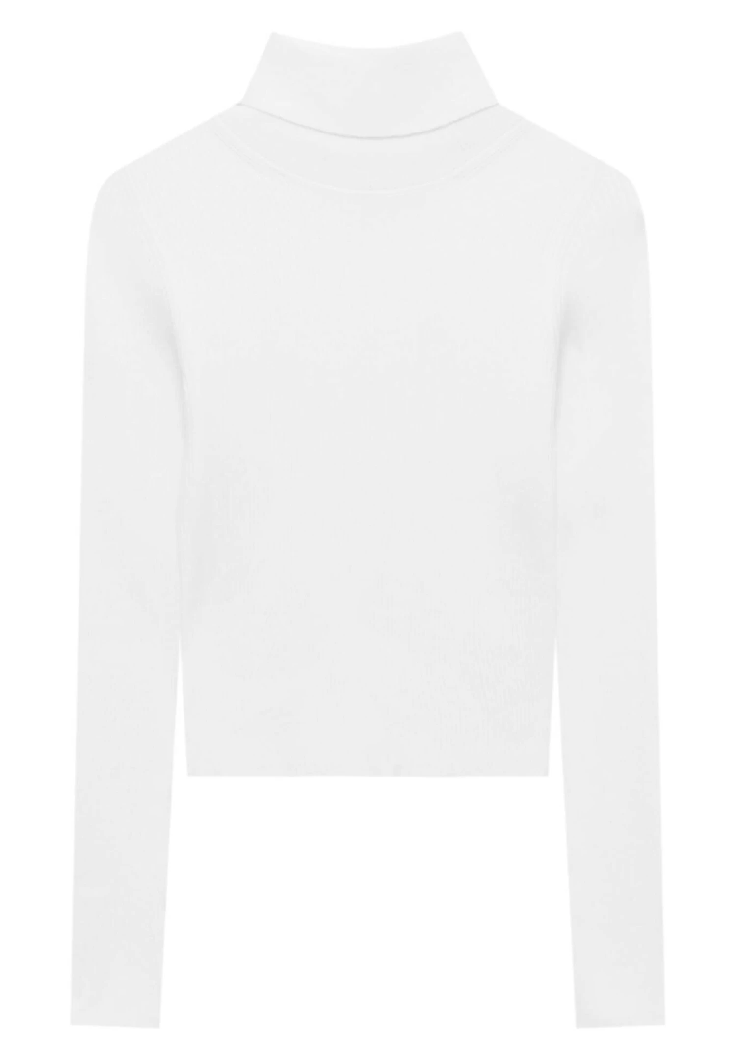 PULL & BEAR Turtleneck - Trui - White 6 PULL & BEAR Turtleneck - Trui - White - Afbeelding 6