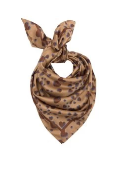 PULL & BEAR With Hearts - Halsdoek - Camel