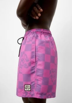 PULL & BEAR Chequered Print - Zwemshorts - Pink -PULL BEAR Winkel 771a2f67b8044fcba3160ca33a73f013