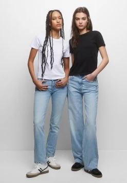 PULL & BEAR Pack Of - T-Shirt Basic - Black