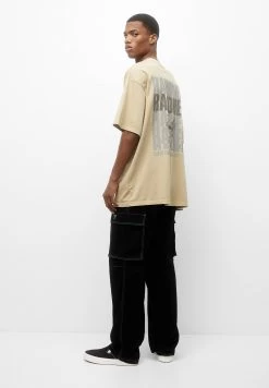 PULL & BEAR Ramones Gabba Hey - T-Shirt Print - Sand 10 PULL & BEAR Ramones Gabba Hey - T-Shirt Print - Sand -PULL BEAR Winkel 77f704b7d2904f33aff8ef357c99ca58