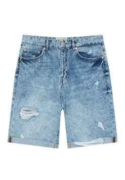 PULL & BEAR Bermuda- Jeansshort - Stone Blue Denim 10 PULL & BEAR Bermuda- Jeansshort - Stone Blue Denim -PULL BEAR Winkel 77fea29caa3049ba98e091ea1af38594