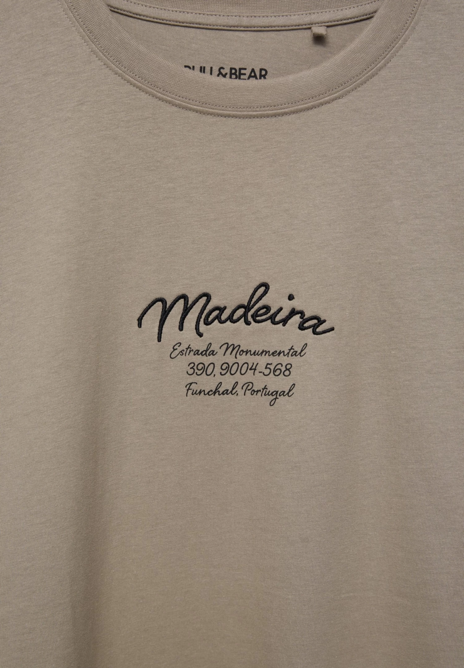 PULL & BEAR Short Sleeve City - T-Shirt Print - Brown 7 PULL & BEAR Short Sleeve City - T-Shirt Print - Brown - Afbeelding 7