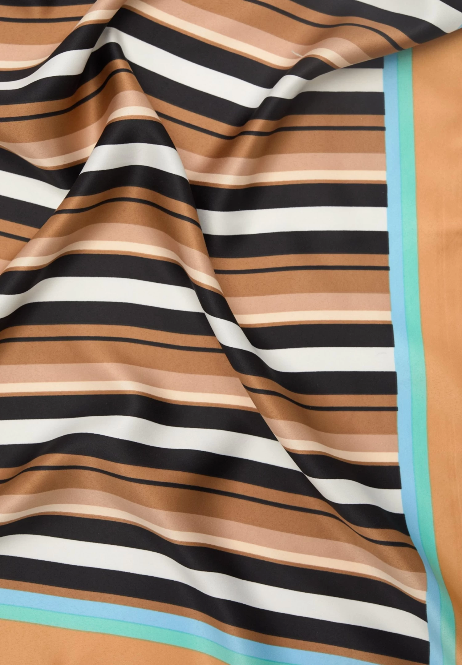 PULL & BEAR Striped- Halsdoek - Light Brown 2 PULL & BEAR Striped- Halsdoek - Light Brown - Afbeelding 2