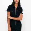 PULL & BEAR Jumpsuit - Black