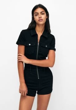 PULL & BEAR Jumpsuit - Black
