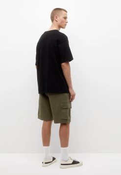 PULL & BEAR Bermuda- Shorts - Khaki -PULL BEAR Winkel 7a38e046180b4fbc8ea9a6daa7aced0f