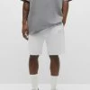PULL & BEAR Bermuda Jogging - Shorts - White