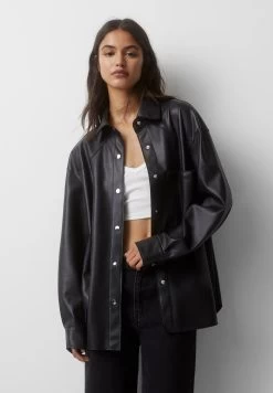 PULL & BEAR Overhemdblouse - Black