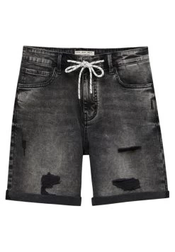 PULL & BEAR With Drawstring Waist - Jeansshort - Mottled Dark Grey 12 PULL & BEAR With Drawstring Waist - Jeansshort - Mottled Dark Grey -PULL BEAR Winkel 7be2aba2918a4713a07d3404c0e27844