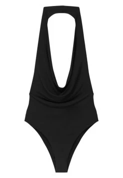 PULL & BEAR Draped Halter Neckline - Blouse - Black 10 PULL & BEAR Draped Halter Neckline - Blouse - Black -PULL BEAR Winkel 7be7d3d6bf0a49c5ba64b305eeb91ee6