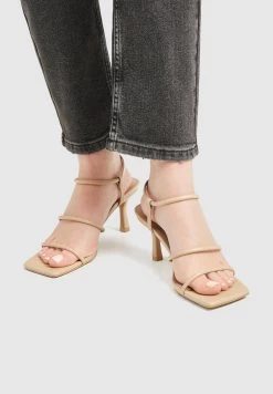 PULL & BEAR With Thin Straps - Sandalen - Beige