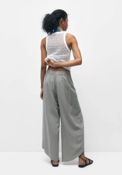 PULL & BEAR Rustic Wrap- Broek - Stone -PULL BEAR Winkel 7dac6a2f0b30437b93090fca60a3ca54