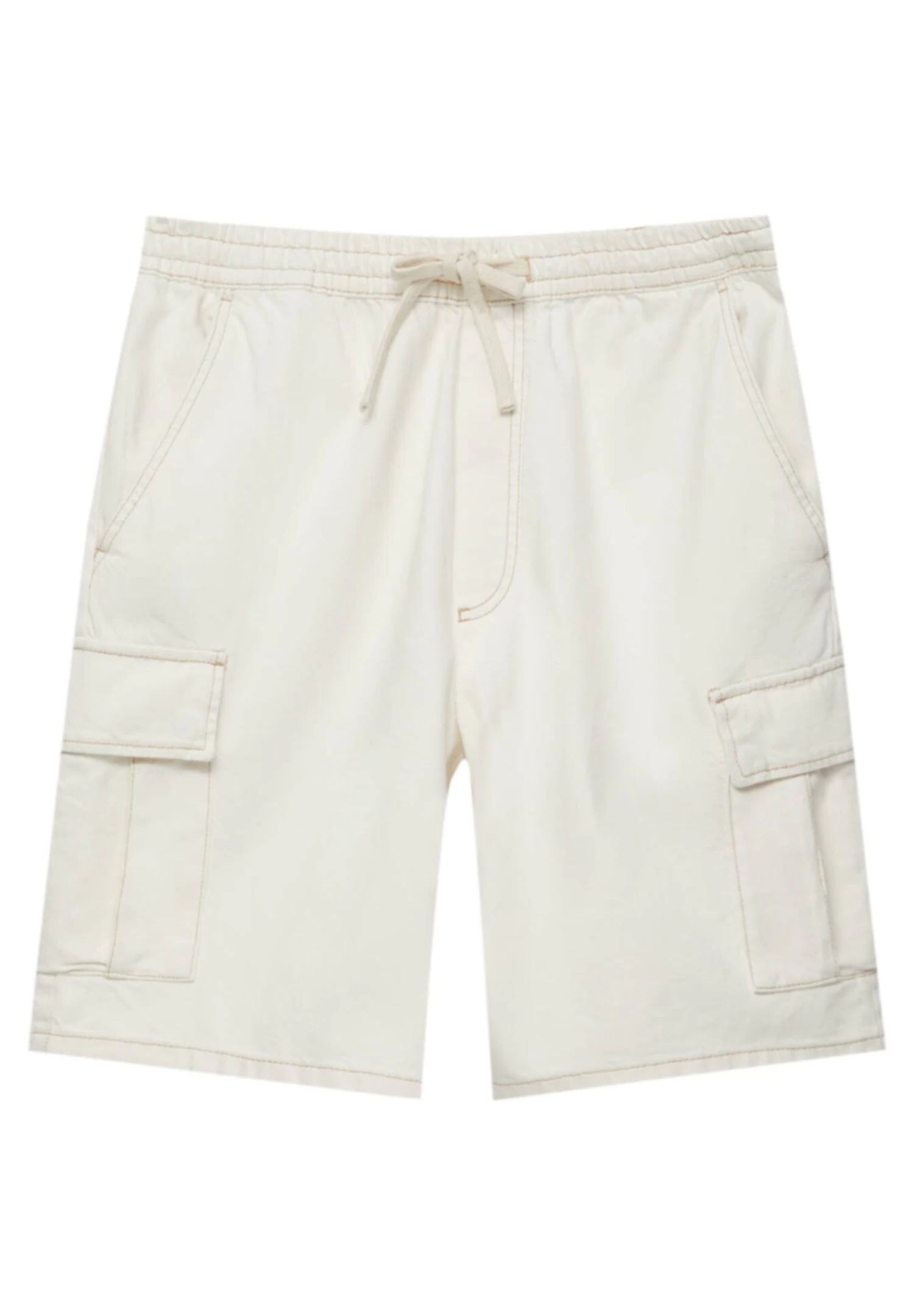 PULL & BEAR Waistband - Jeansshort - Beige 9 PULL & BEAR Waistband - Jeansshort - Beige - Afbeelding 9