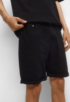 PULL & BEAR Bermuda With Turn-Up Hems - Jeansshort - Black 11 PULL & BEAR Bermuda With Turn-Up Hems - Jeansshort - Black -PULL BEAR Winkel 7ed400804abf4f51ad4687b39f3a4702