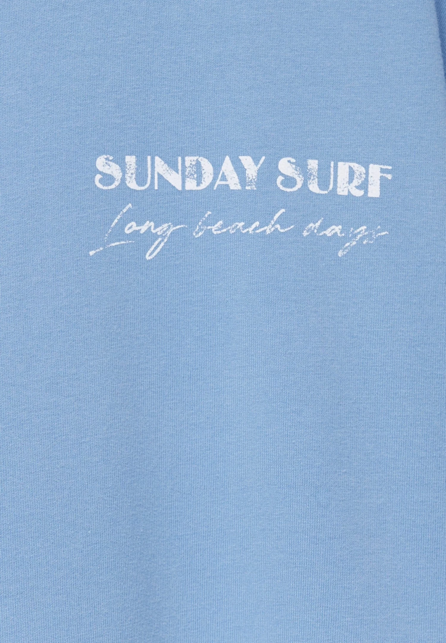 PULL & BEAR Short Sleeve- T-Shirt Print - Blue 7 PULL & BEAR Short Sleeve- T-Shirt Print - Blue - Afbeelding 7