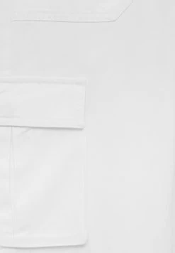 PULL & BEAR Straight-Fit - Cargobroek - White -PULL BEAR Winkel 7fef99ccc34144f898666cdf2127d282