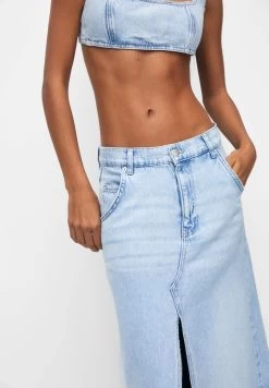 PULL & BEAR Long- A-Lijn Rok - Blue Denim 9 PULL & BEAR Long- A-Lijn Rok - Blue Denim -PULL BEAR Winkel 8160134b666b4975b75baba941d39e79