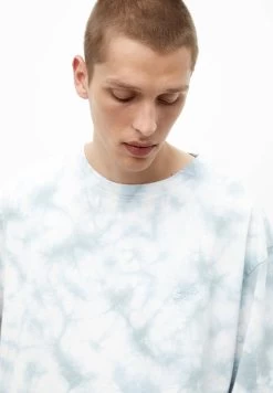PULL & BEAR Tie-Dye - T-Shirt Print - Light Blue -PULL BEAR Winkel 82166fd735bd4acea4f557527fa57cab