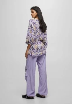 PULL & BEAR Flowing Parachute - Trainingsbroek - Lilac -PULL BEAR Winkel 835aa017efec4ae094d38f8a235beb3b