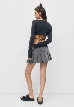 PULL & BEAR With Bow - Trui - Grey -PULL BEAR Winkel 83bba945566b4081b77e3809221e8e01