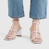 PULL & BEAR With Thin Straps - Sandalen - Silver Coloured