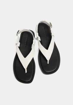 PULL & BEAR Urban - Teensandalen - Nude -PULL BEAR Winkel 85e75ed496c64529acb2b1f960804b51