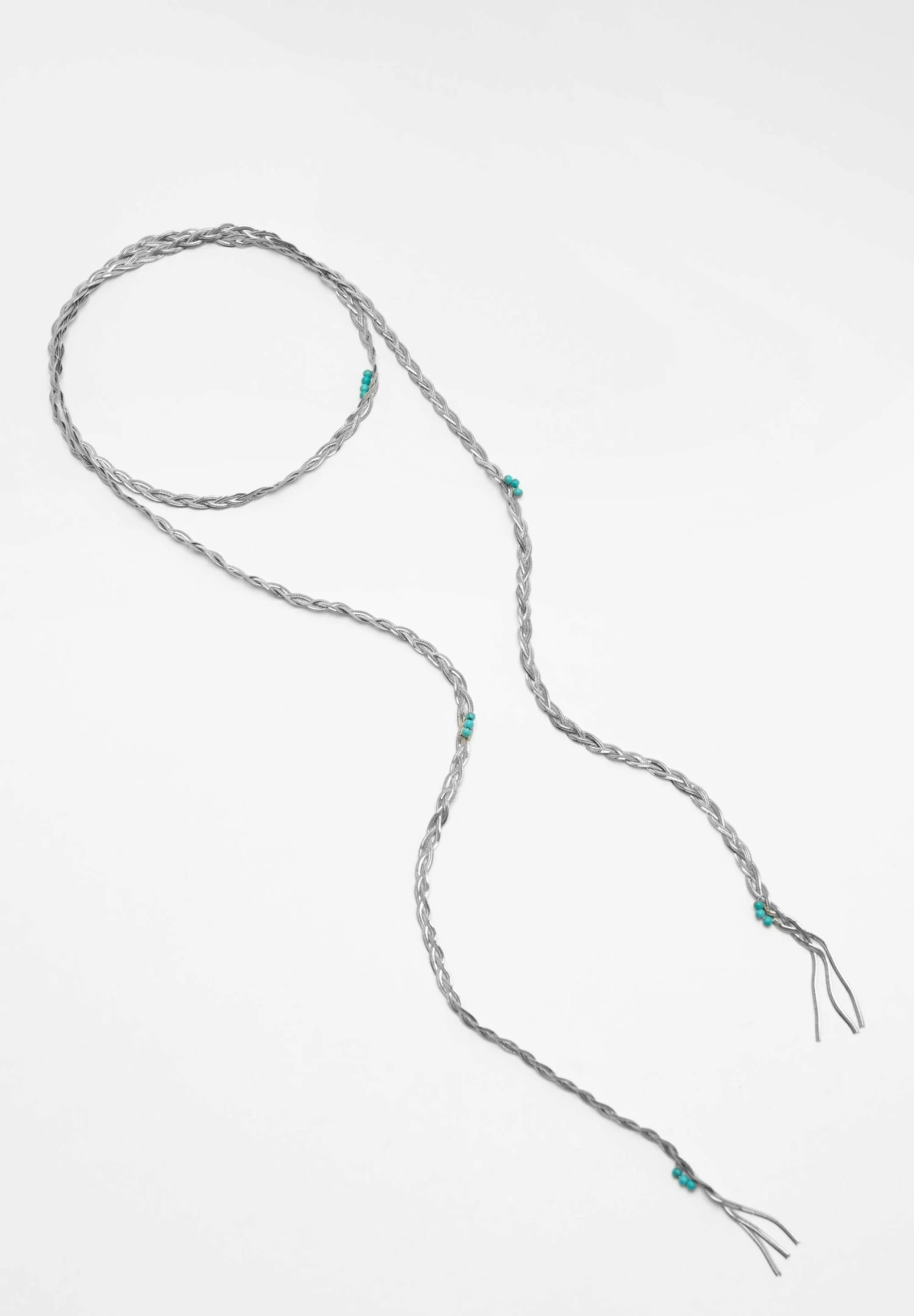 PULL & BEAR Tie- Ketting - Silver Coloured 4 PULL & BEAR Tie- Ketting - Silver Coloured - Afbeelding 4