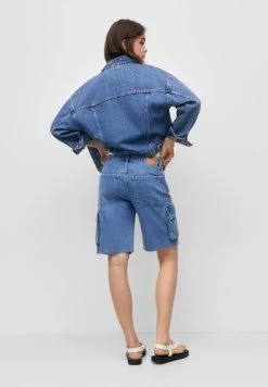 PULL & BEAR Jeansshort - Blue Denim -PULL BEAR Winkel 86b6dfe523784848a10dd541887147cb