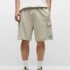 PULL & BEAR Bermuda Straight - Shorts - Sand