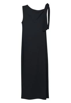PULL & BEAR Asymmetric Midi - Jurk - Black -PULL BEAR Winkel 890d1a3c68164f42b91d0b3cf35104c7