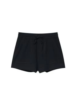 PULL & BEAR Flowing With Pockets - Shorts - Black -PULL BEAR Winkel 89a71a51668d45fab07b52670aad4ad0
